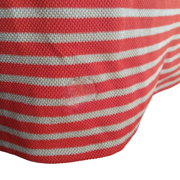 Medium Vintage Shirt Dress T-shirt Bee Logo Embroidery Back Zipper 1970's Mod - Picture 4 of 8